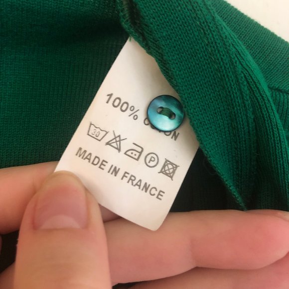 Le Bon Marche Green Button down Cardigan - Picture 3 of 4